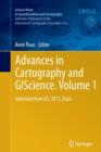Image for Advances in Cartography and GIScience. Volume 1 : Selection from ICC 2011, Paris