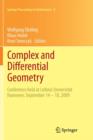 Image for Complex and differential geometry  : conference held at Leibniz Universitèat Hannover, September 14 - 18, 2009