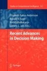 Image for Recent Advances in Decision Making