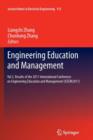 Image for Engineering Education and Management : Vol 2, Results of the 2011 International Conference on Engineering Education and Management (ICEEM2011)