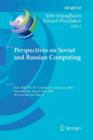 Image for Perspectives on Soviet and Russian Computing