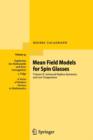 Image for Mean Field Models for Spin Glasses