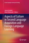 Image for Aspects of Culture in Second Language Acquisition and Foreign Language Learning