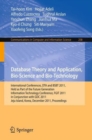 Image for Database theory and application, bio-science and bio-technology  : international conferences, DTA and BSBT 2011, held as part of the Future Generation Information Technology Conference, FGIT 2011, in