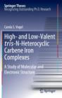 Image for High- and Low-Valent tris-N-Heterocyclic Carbene Iron Complexes