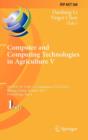 Image for Computer and Computing Technologies in Agriculture : 5th IFIP TC 5, SIG 5.1 International Conference, CCTA 2011, Beijing, China, October 29-31, 2011, Proceedings, Part I