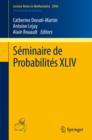 Image for Seminaire de probabilites XLIV