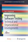 Image for Improving Software Testing