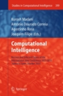 Image for Computational Intelligence: Revised and Selected Papers of the International Joint Conference, IJCCI 2010, Valencia, Spain, October 2010 : 399