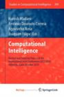 Image for Computational Intelligence : Revised and Selected Papers of the International Joint Conference, IJCCI 2010, Valencia, Spain, October 2010
