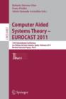 Image for Computer Aided Systems Theory -- EUROCAST 2011