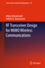 Image for Rf transceiver design for Mimo wireless communications