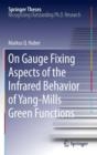 Image for On Gauge Fixing Aspects of the Infrared Behavior of Yang-Mills Green Functions