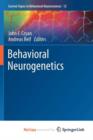 Image for Behavioral Neurogenetics