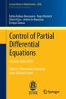 Image for Control of Partial Differential Equations
