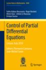Image for Control of partial differential equations: Cetraro, Italy 2010