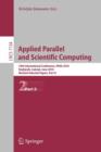 Image for Applied Parallel and Scientific Computing