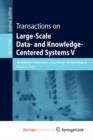 Image for Transactions on Large-Scale Data- and Knowledge-Centered Systems V