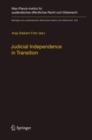 Image for Judicial independence in transition