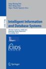 Image for Intelligent Information and Database Systems : 4th Asian Conference, ACIIDS 2012, Kaohsiung, Taiwan, March 19-21, 2012, Proceedings, Part I