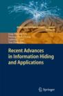 Image for Recent Advances in Information Hiding and Applications