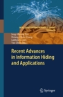 Image for Recent Advances in Information Hiding and Applications : 40