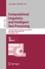 Image for Computational Linguistics and Intelligent Text Processing: 13th International Conference, CICLing 2012, New Delhi, India, March 11-17, 2012, Proceedings, Part I : 7181-7182