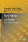 Image for The Chinese economy: recent trends and policy issues