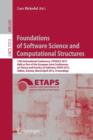 Image for Foundations of Software Science and Computational Structures : 15th International Conference, FOSSACS 2012, Held as Part of the European Joint Conferences on Theory and Practice of Software, ETAPS 201