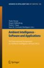 Image for Ambient Intelligence - Software and Applications: 3rd International Symposium on Ambient Intelligence (ISAmI 2012)