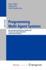 Image for Programming Multi-Agent Systems