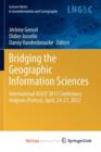 Image for Bridging the Geographic Information Sciences