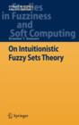 Image for On Intuitionistic Fuzzy Sets Theory