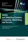 Image for Mobile and Ubiquitous Systems