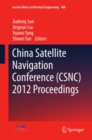 Image for China Satellite Navigation Conference (CSNC) 2012 Proceedings : 160
