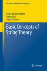Image for Basic concepts of string theory