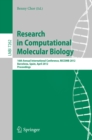 Image for Research in Computational Molecular Biology: 16th Annual International Conference, RECOMB 2012, Barcelona, Spain, April 21-24, 2012. Proceedings