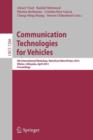 Image for Communication Technologies for Vehicles : 4th International Workshop, Nets4Cars/Nets4Trains 2012, Vilnius, Lithuania, April 25-27, 2012, Proceedings