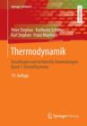 Image for Thermodynamik : Grundlagen und technische Anwendungen Band 1: Einstoffsysteme