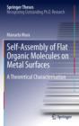 Image for Self-assembly of flat organic molecules on metal surfaces  : a theoretical characterisation