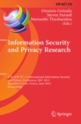 Image for Information Security and Privacy Research: 27th IFIP TC 11 Information Security and Privacy Conference, SEC 2012, Heraklion, Crete, Greece, June 4-6, 2012, Proceedings : 376
