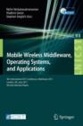 Image for Mobile Wireless Middleware, Operating Systems, and Applications