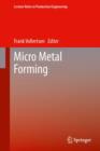 Image for Micro metal forming