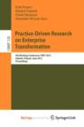 Image for Practice-Driven Research on Enterprise Transformation : 4th Working Conference, PRET 2012, Gdansk, Poland, June 27, 2012, Proceedings