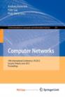 Image for Computer Networks : 19th International Conference, CN 2012, Szczyrk, Poland, June 19-23, 2012. Proceedings
