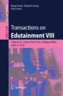 Image for Transactions on Edutainment VIII : 7220