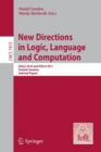 Image for New Directions in Logic, Language, and Computation : ESSLLI 2010 and ESSLLI 2011 Student Sessions, Selected Papers