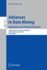 Image for Advances in Data Mining. Applications and Theoretical Aspects