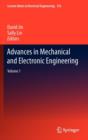 Image for Advances in Mechanical and Electronic Engineering