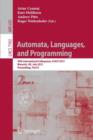 Image for Automata, Languages, and Programming : 39th International Colloquium, ICALP 2012, Warwick, UK, July 9-13, 2012, Proceedings, Part II